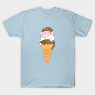 Meowcream - Cat Icecream T-Shirt